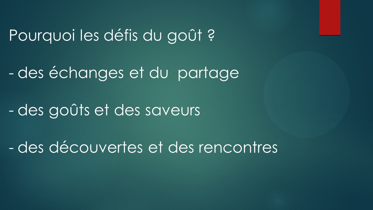 Tutorat Epices : Les Défis du Goût